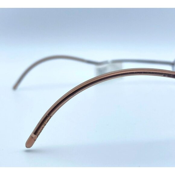 Calvin Klein Eyeglasses Glass Frame CK411 Brown Light Bronze 48-16-135 MSRP $199 - Picture 4 of 10